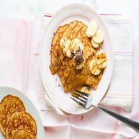 Almond Butter and Banana Pancakes image