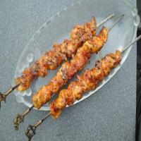 Chicken Skewers With Peanut Sauce image
