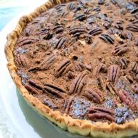 Chocolate-Oatmeal-Pecan Pie_image