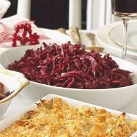 Braised red cabbage with cider & apples_image