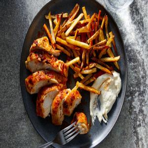Rosemary-Paprika Chicken and Fries_image