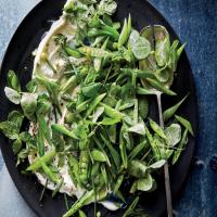 Snap Pea Salad with Whipped Ricotta Recipe - (4.5/5)_image
