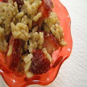 Strawberry Rice Pudding_image