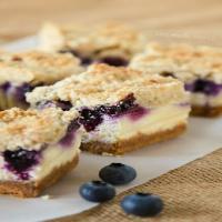 Blueberry Crumble Cheesecake Bars Recipe - (4.3/5)_image