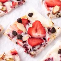 Strawberry Frozen Yogurt Bark_image