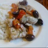 Chicken with Tomatoes and Olives_image