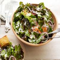 Salad with Buttermilk Ranch Dressing image