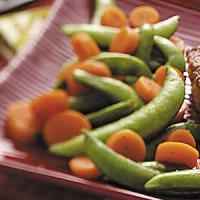 Carrots with Sugar Snap Peas image