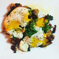 Eggs Over Easy with Potato Hash image
