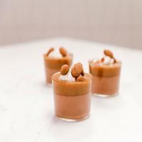 Chocolate Mousse with Cajeta and Cocoa Dusted Almonds_image