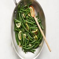 Quick-Cooked Green Beans with Lemon image