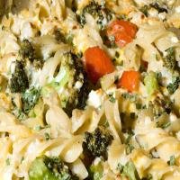 Cheesy pasta and veggies Recipe - (4.3/5)_image