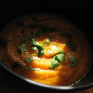 Carrot Coriander Soup image