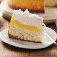 Very Vanilla Custard-Topped Cheesecake_image