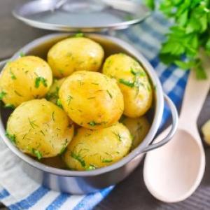 North Croatian boiled potatoes_image
