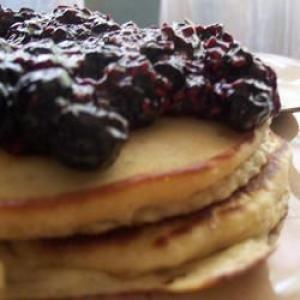 Blueberry and Raspberry Pancake Topping image