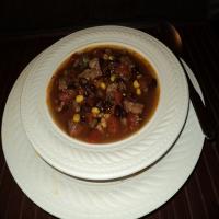 Tim's Black Bean & Beef Soup_image