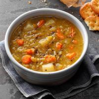 Vegetarian Pea Soup_image