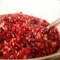 Mom's Thanksgiving Cranberry Relish_image