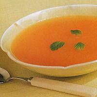 Cold Cantaloupe and Mint Soup_image