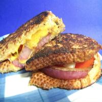 Grilled Cheese and Tomato Sandwich image