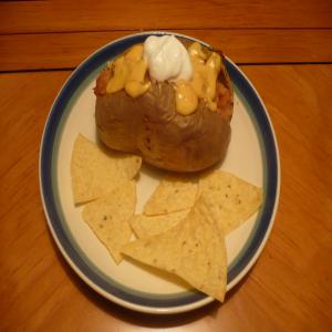 Nacho Baked Potatoes image