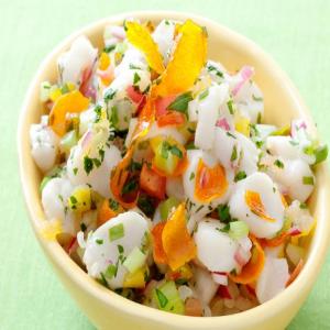 Scallop Ceviche with Candied Citrus_image