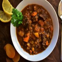 Moroccan Beef and Lentil Stew_image