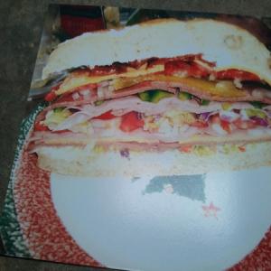 Foccacia or Vienna Submarine Sandwich_image