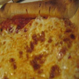 Thin Cracker Crust Pizza image