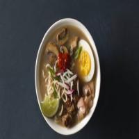 Ramen Soup with Mushrooms and Pork_image