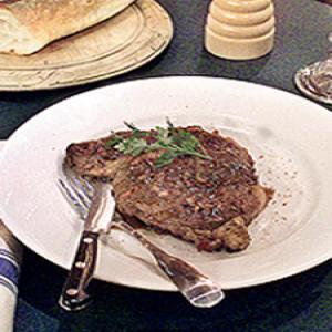 Mark's Steak with Shallots and Mustard_image