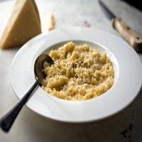 Risotto Milanese With Parmesan Stock_image