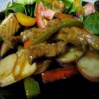 Pepper Steak With Potatoes_image