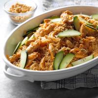 Thai Peanut Chicken and Noodles image