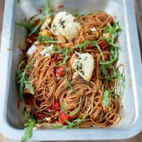 Spelt Spaghetti, Vine Tomatoes & Baked Ricotta_image