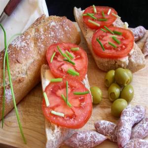 Fresh Tomato Sandwiches Saturday Lunch on Longmeadow Farm image