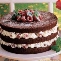 Chocolate Torte with Raspberry Filling_image