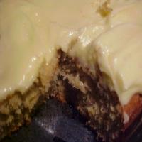 Banana Cake With Cream Cheese Frosting image