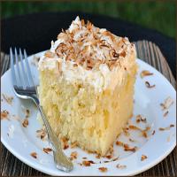 Creamy Coconut Cake Recipe - (4.5/5)_image