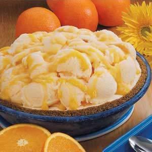 Orange-Swirl Yogurt Pie_image