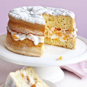 Fruity sponge cake image