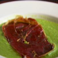 Spanish Pea Soup with Crispy Ham image
