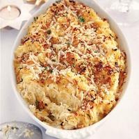 Winter root mash with buttery crumbs image