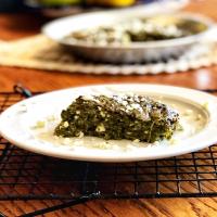 Air Fryer Spinach and Feta Casserole image
