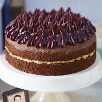 John Whaite's Chocolate chiffon cake with salted caramel butter cream image
