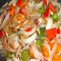 Chinese Chicken with Sweet Onions_image