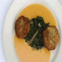 Crab Cakes With Crystal Beurre Blanc_image