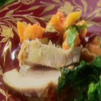 Roasted Turkey with Papaya-Cranberry Salsa_image