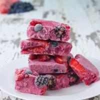 Mixed Berry Yogurt Bark Recipe by Tasty_image